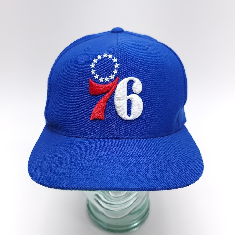 Philadelphia 76ers Mitchell & Ness Hat Cap NBA‎ Hardwood Classics Snapback Logo